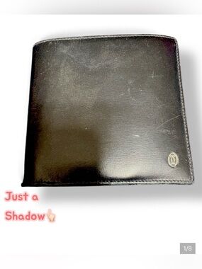 Cartier Black Leather Card Holder